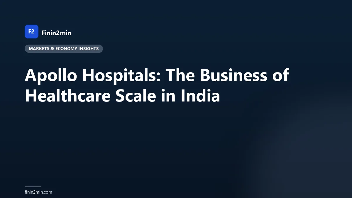 Apollo Hospitals: The Business of Healthcare Scale in India