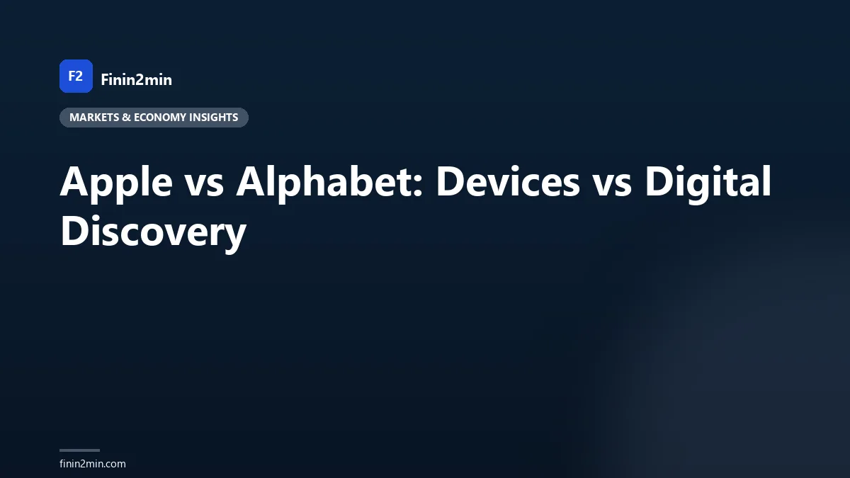 Apple vs Alphabet: Devices vs Digital Discovery