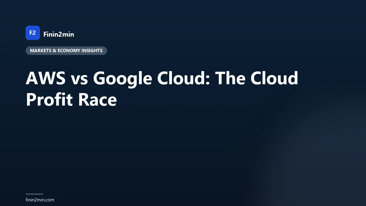 AWS vs Google Cloud: The Cloud Profit Race