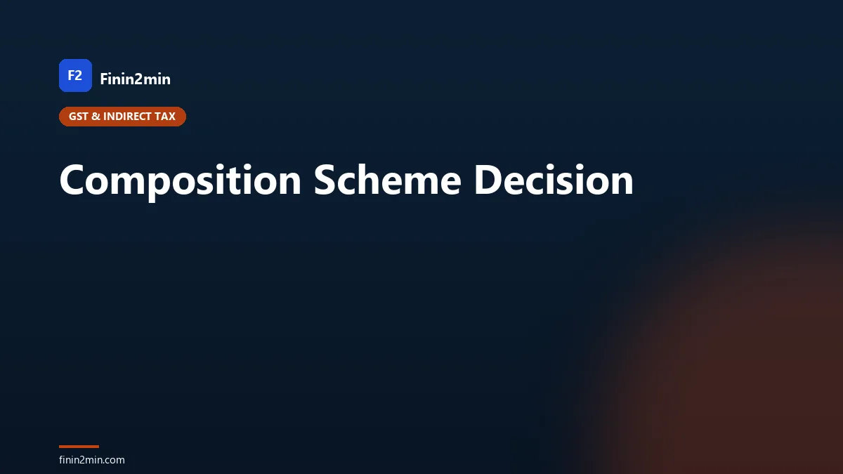 Composition Scheme Decision