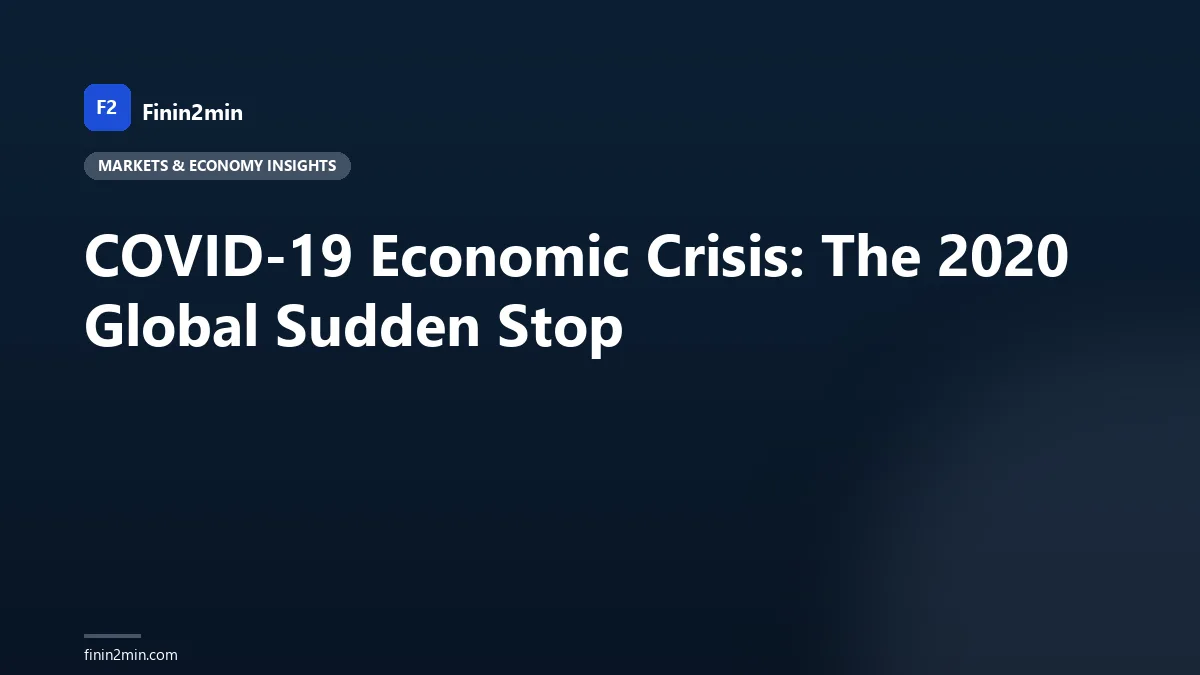 COVID-19 Economic Crisis: The 2020 Global Sudden Stop