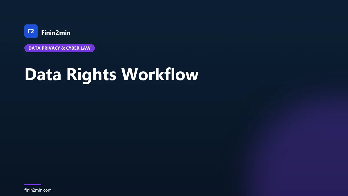 Data Rights Workflow