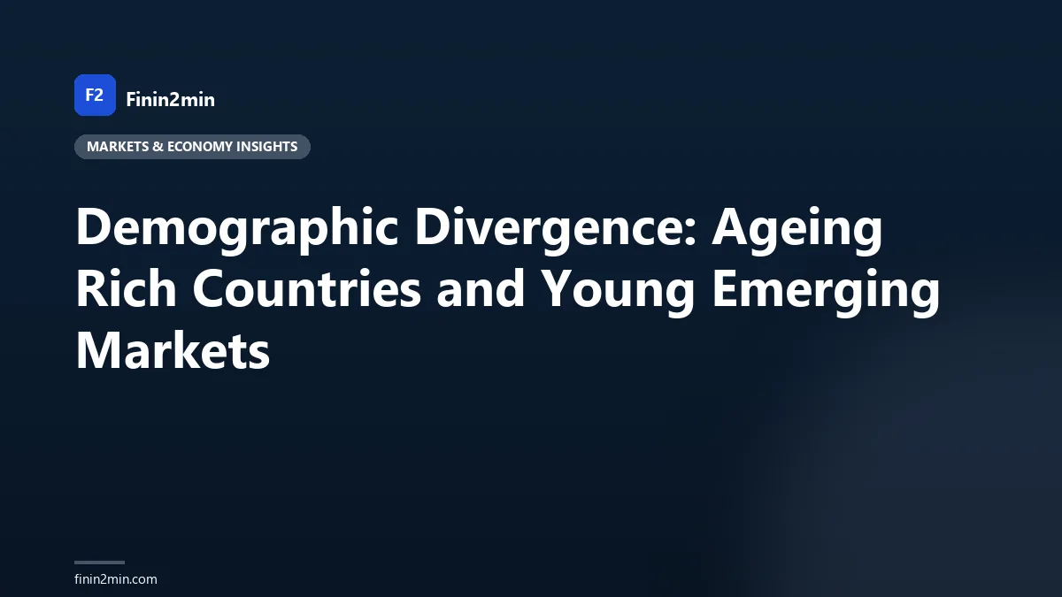 Demographic Divergence: Ageing Rich Countries and Young Emerging Markets