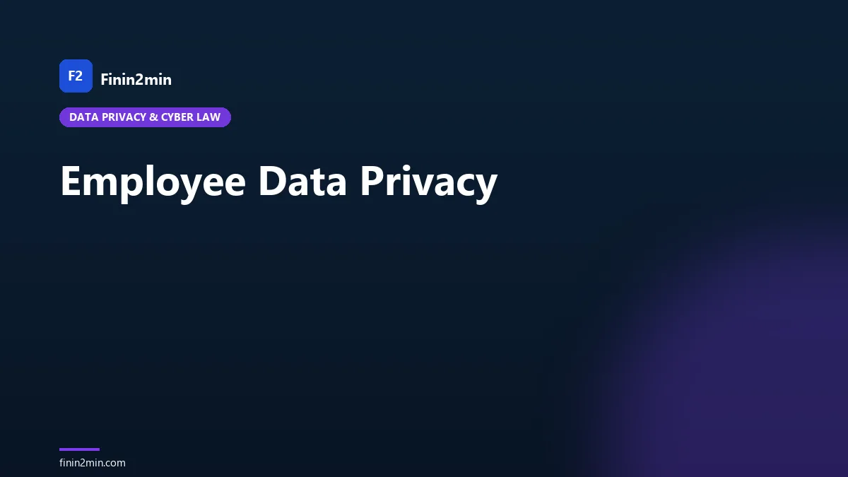 Employee Data Privacy