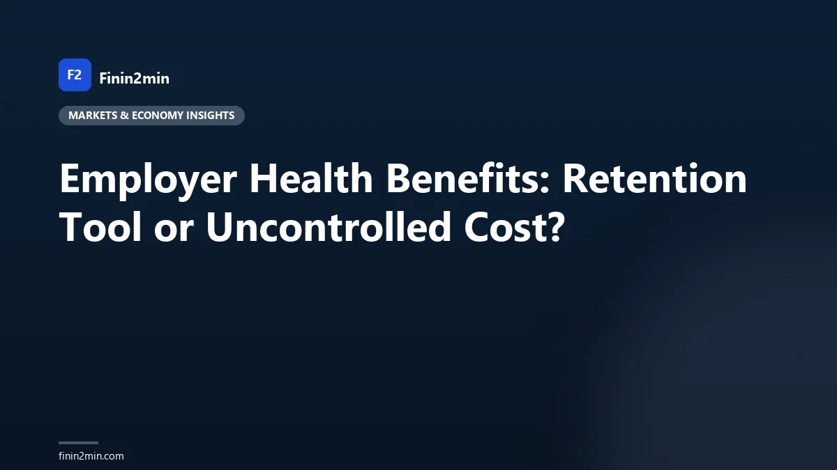 Employer Health Benefits: Retention Tool or Uncontrolled Cost?
