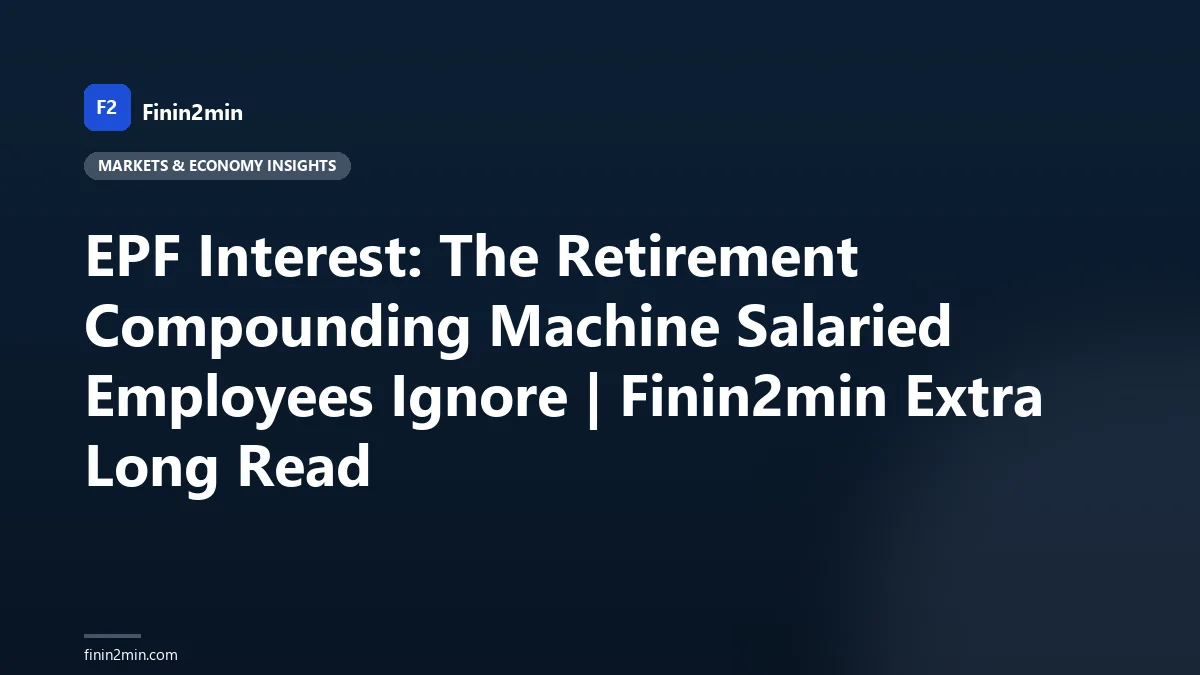 EPF Interest: The Retirement Compounding Machine Salaried Employees Ignore | Finin2min Extra Long Read