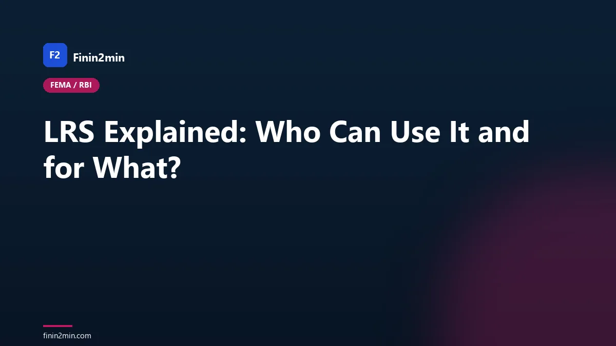 LRS Explained: Who Can Use It and for What?