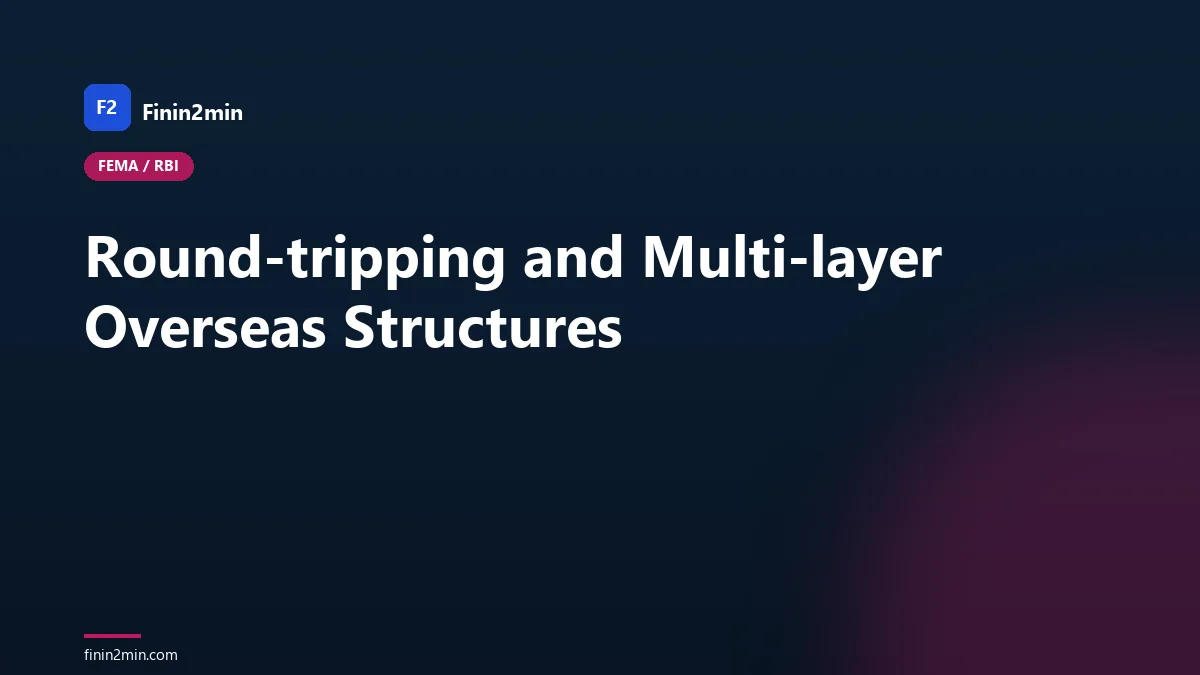 Round-tripping and Multi-layer Overseas Structures