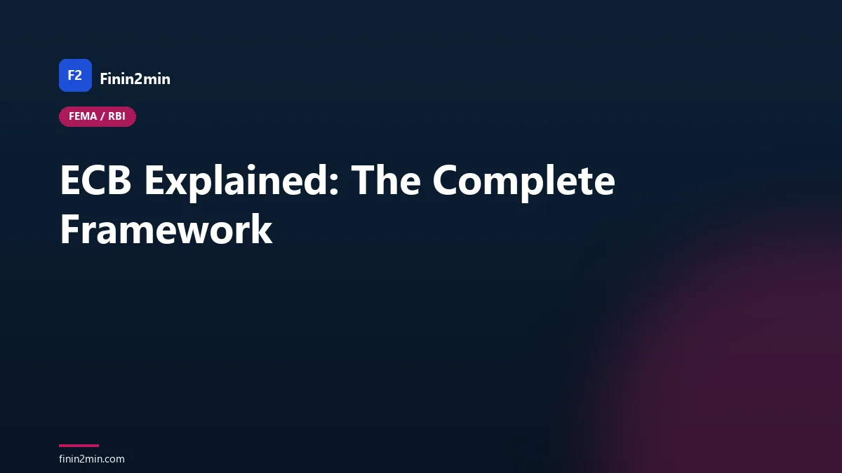 ECB Explained: The Complete Framework