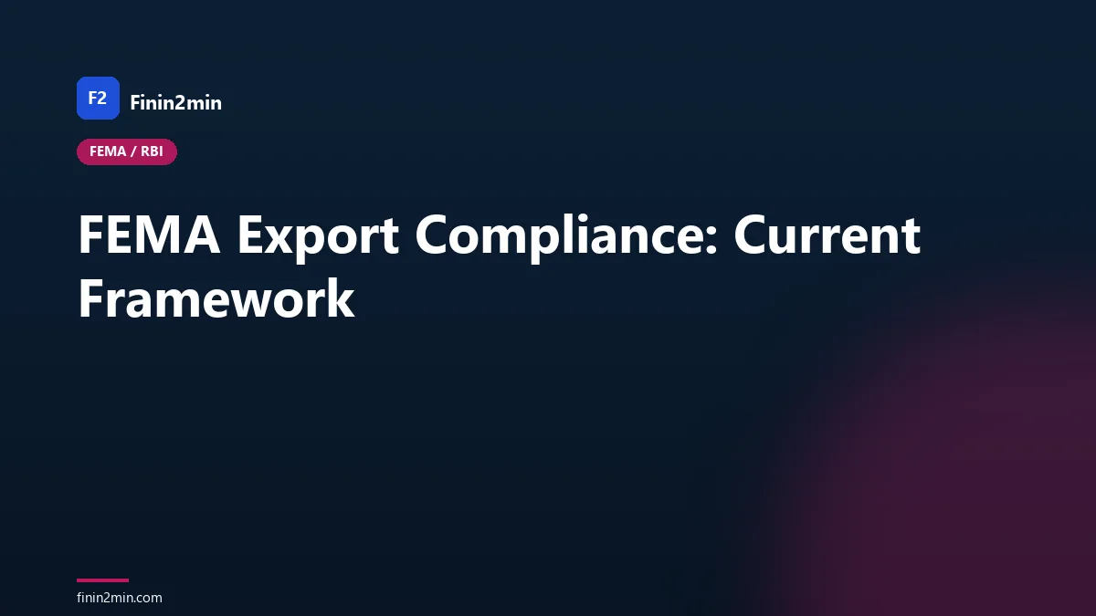 FEMA Export Compliance: Current Framework