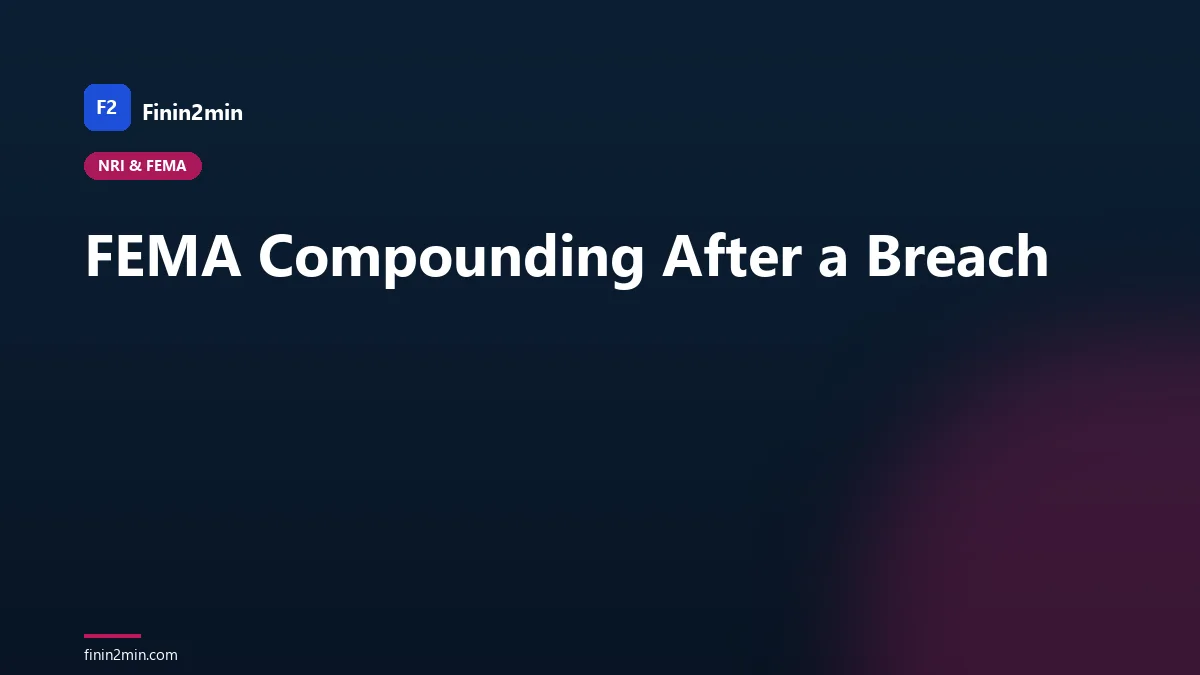 FEMA Compounding After a Breach