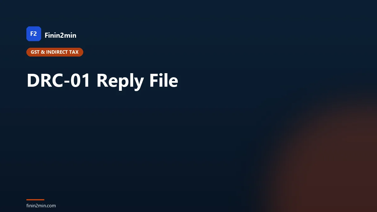 DRC-01 Reply File
