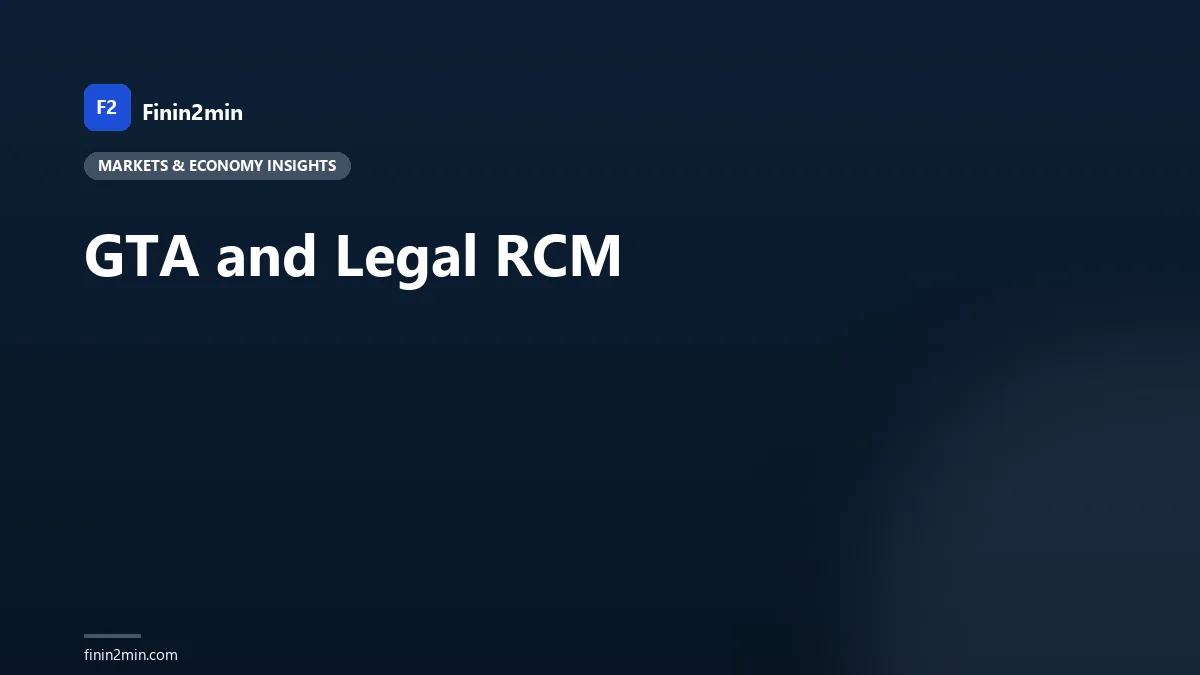GTA and Legal RCM