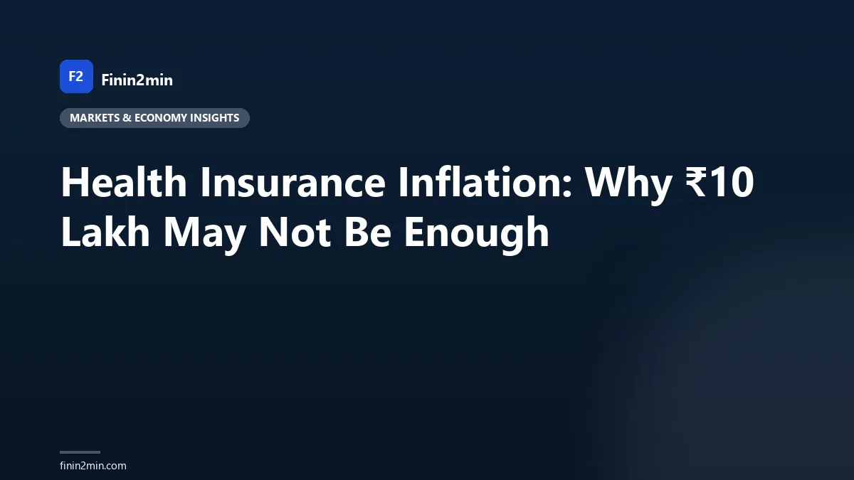 Health Insurance Inflation: Why ₹10 Lakh May Not Be Enough