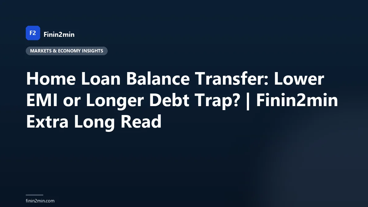 Home Loan Balance Transfer: Lower EMI or Longer Debt Trap? | Finin2min Extra Long Read