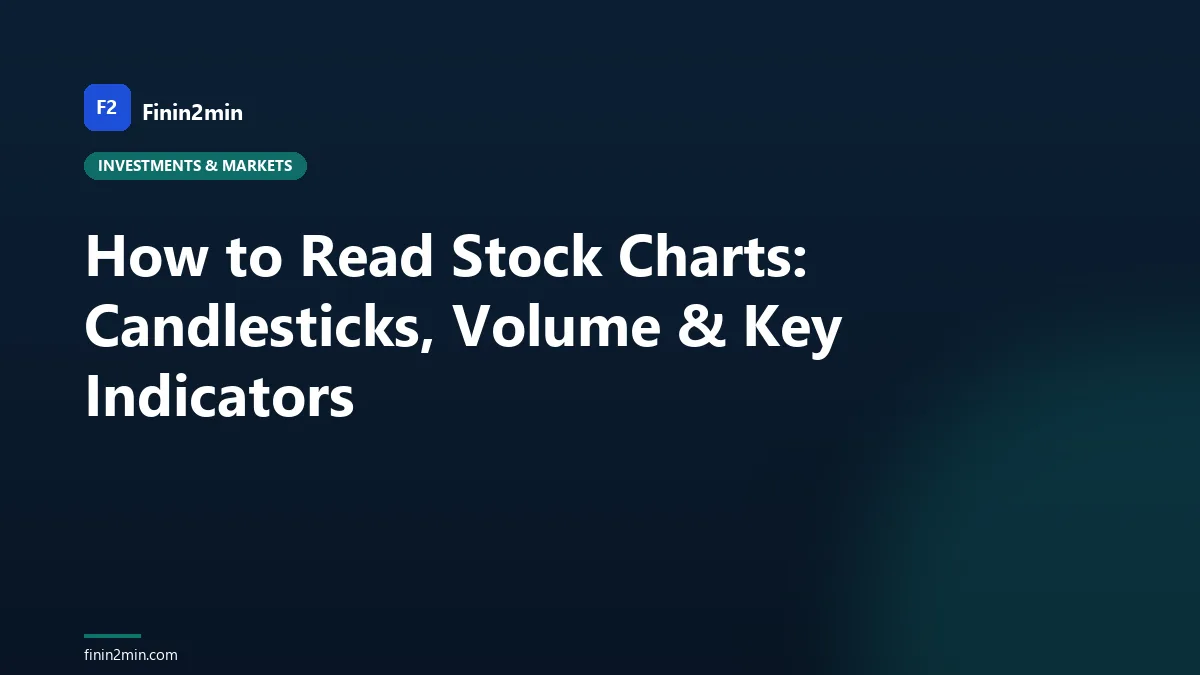 How to Read Stock Charts: Candlesticks, Volume & Key Indicators