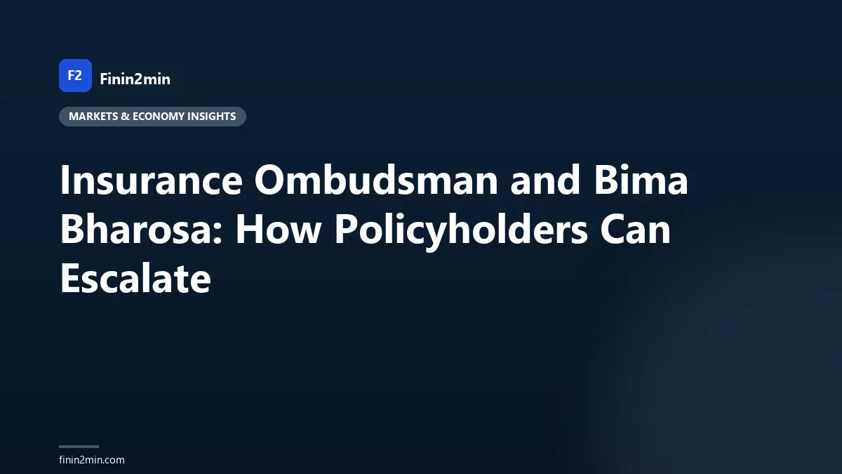 Insurance Ombudsman and Bima Bharosa: How Policyholders Can Escalate