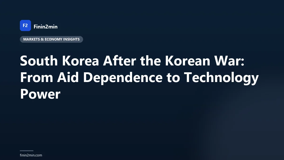 South Korea After the Korean War: From Aid Dependence to Technology Power