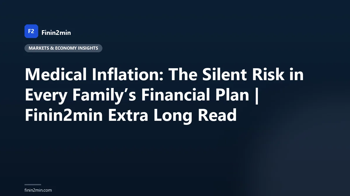 Medical Inflation: The Silent Risk in Every Family’s Financial Plan | Finin2min Extra Long Read