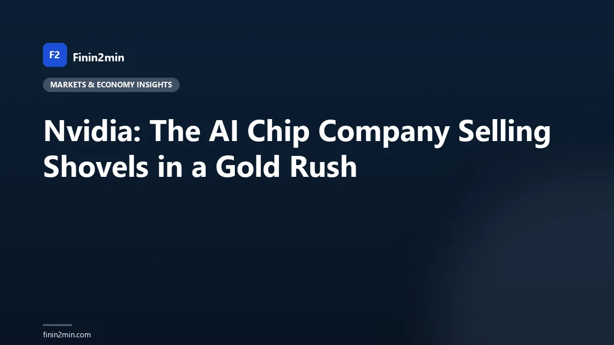 Nvidia: The AI Chip Company Selling Shovels in a Gold Rush