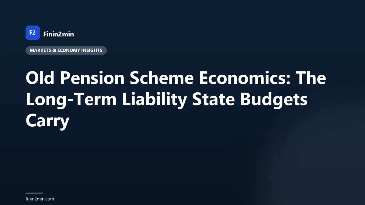 Old Pension Scheme Economics: The Long-Term Liability State Budgets Carry