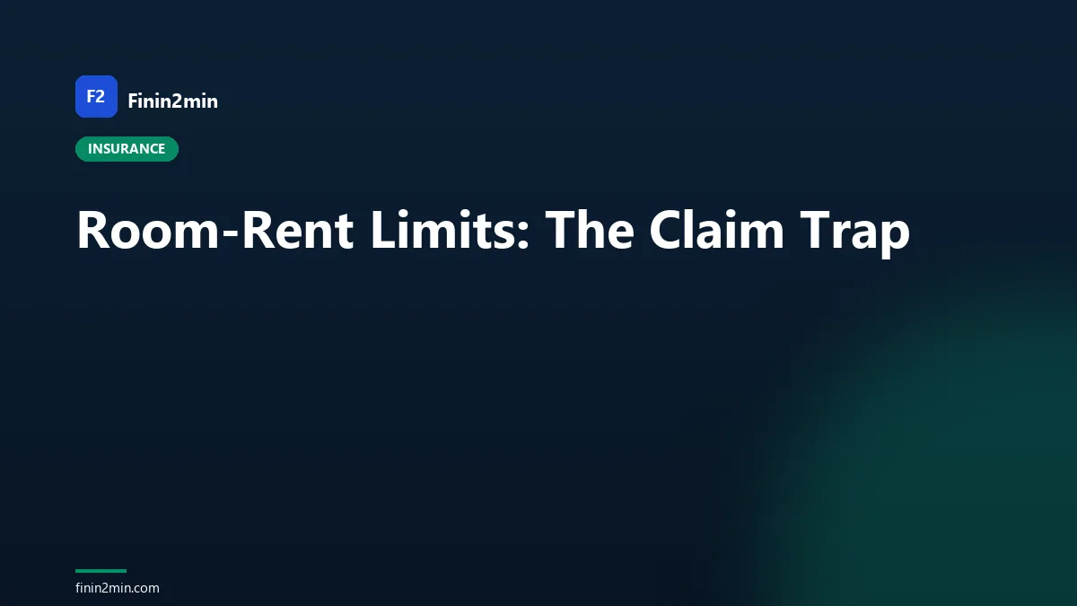 Room-Rent Limits: The Claim Trap