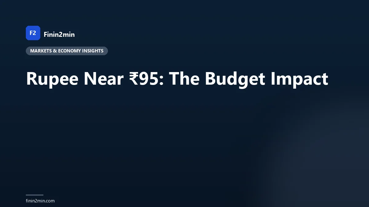Rupee Near ₹95: The Budget Impact