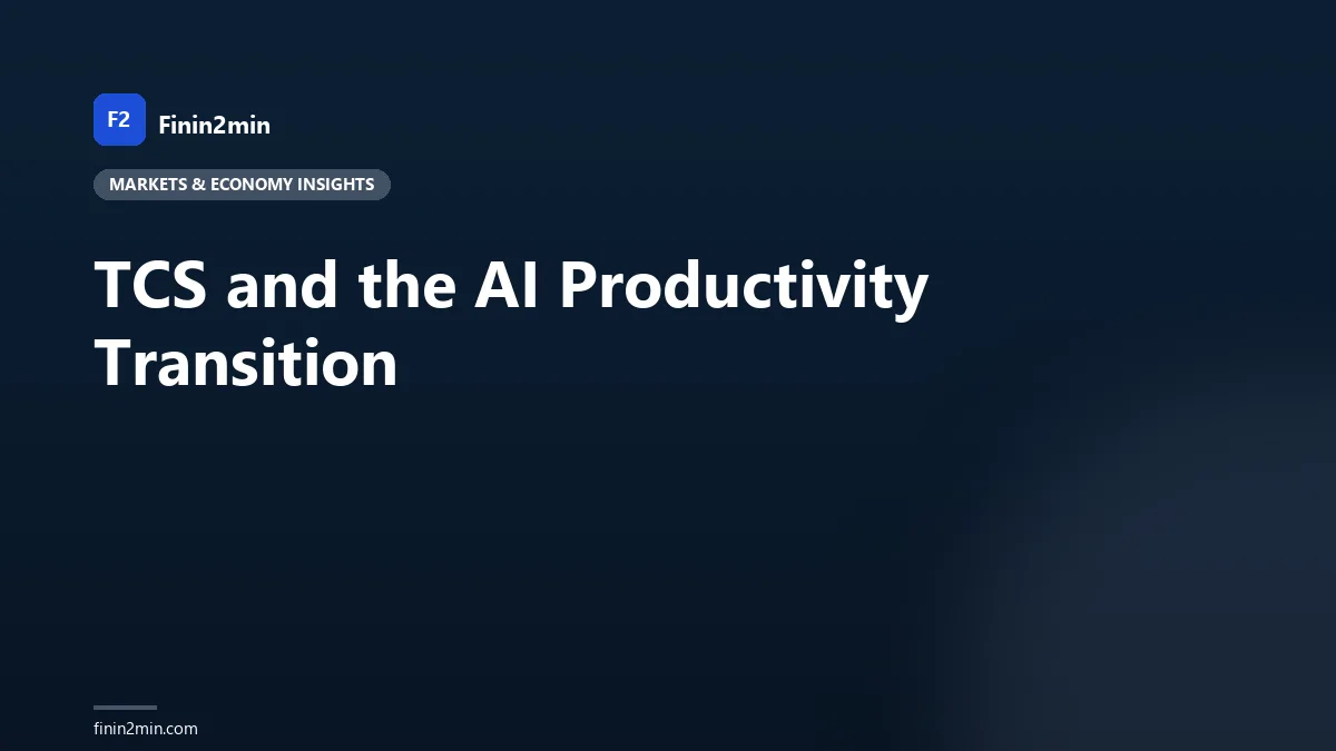 TCS and the AI Productivity Transition
