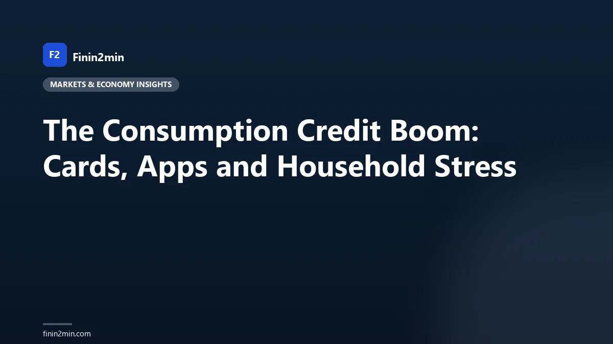 The Consumption Credit Boom: Cards, Apps and Household Stress