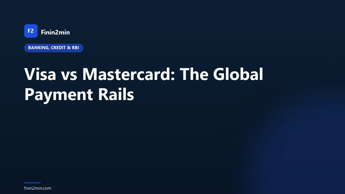 Visa vs Mastercard: The Global Payment Rails