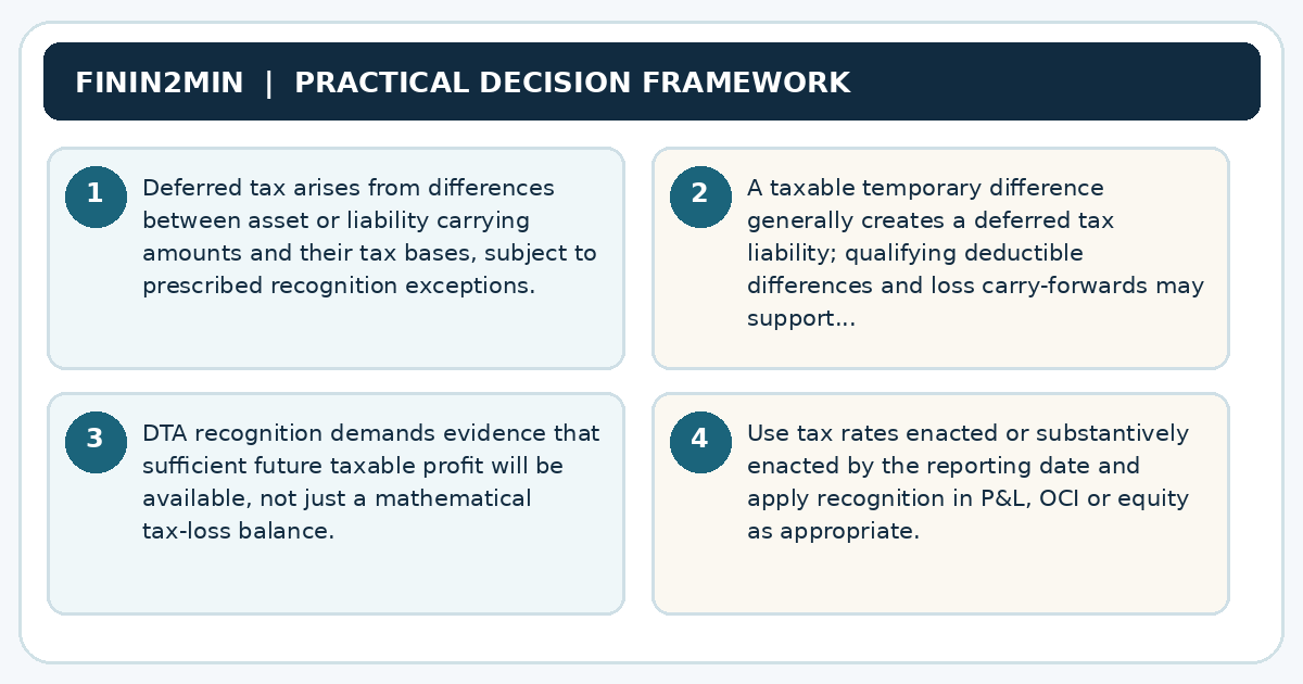 Key four-step decision framework
