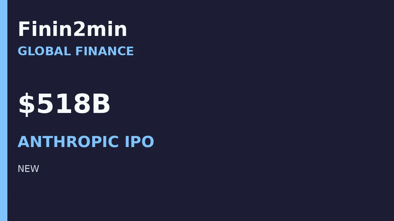 Anthropic IPO Filing Shows $4.6 Billion Revenue, $8.06 Billion Operating Loss and $518 Billion of AI Infrastructure Commitments