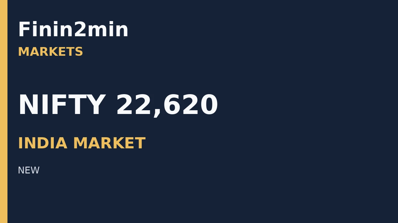 Nifty Ends September at 22,620.45 After 6.1% Monthly Fall; Sensex Loses 5.8% as Oil, Global Rates and FPI Selling Bite