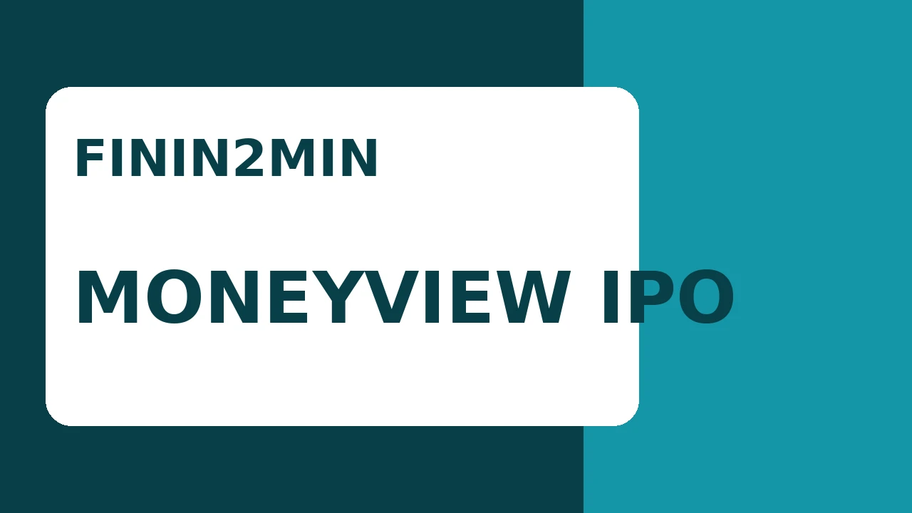 Moneyview Sets ₹32–34 IPO Band for ₹1,092 Crore Offer After Trimming Fresh Issue