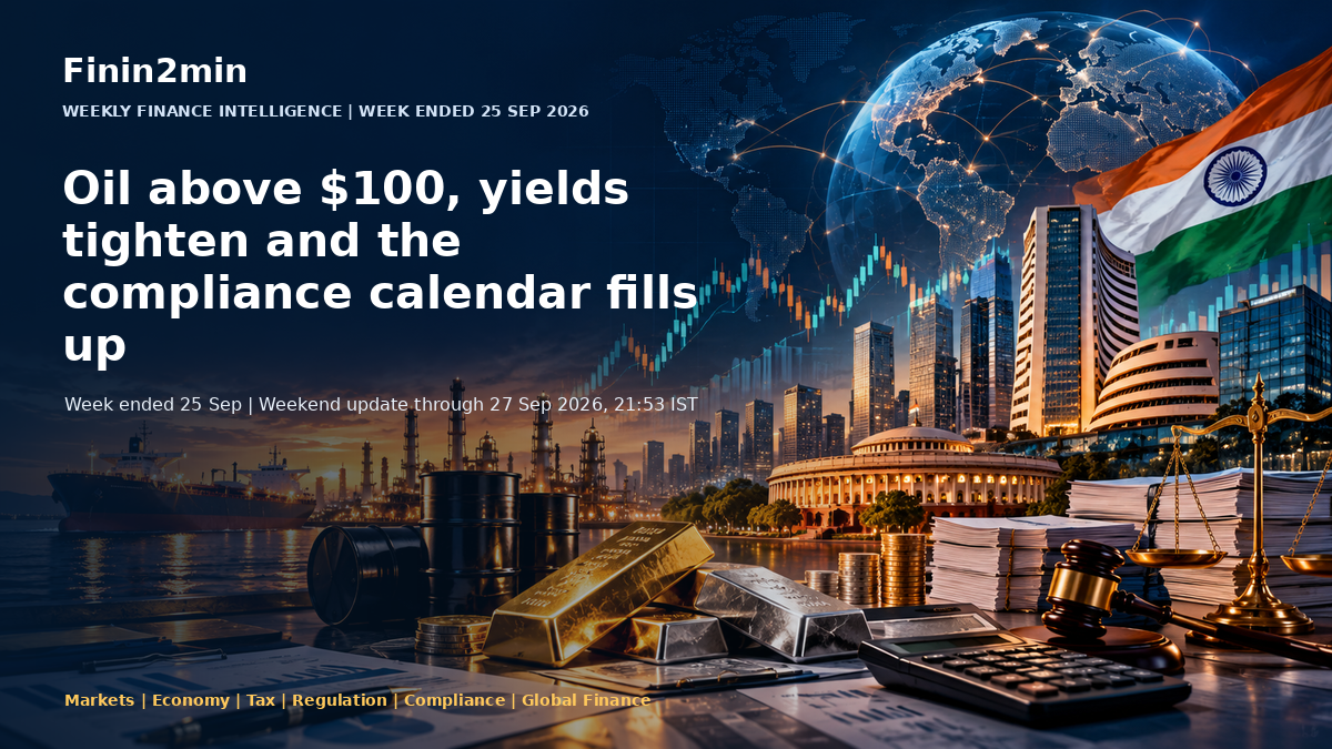 Finin2min weekly finance intelligence - week ended 25 September 2026