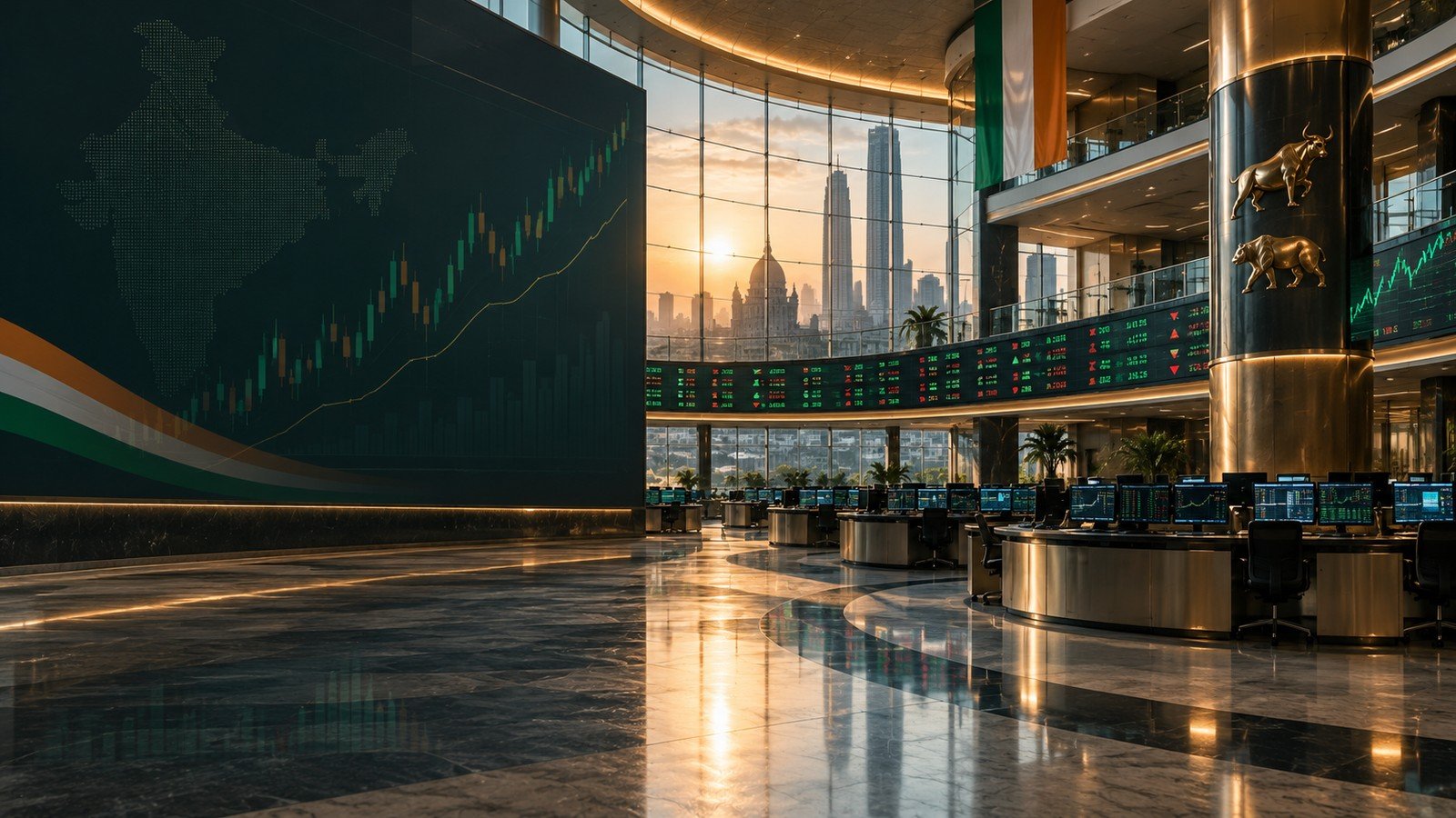 India close: muted market under Fed, oil and IPO pressure