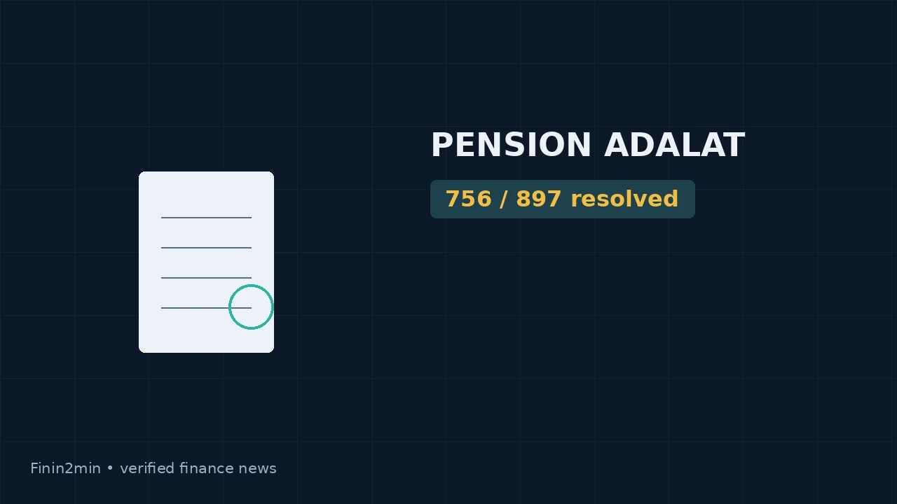 17th Pension Adalat to Take Up 897 Long-Pending Super-Senior and Family Pension Cases on 5 October
